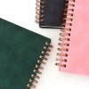 PU Leather Notebook with Wire-O Binding